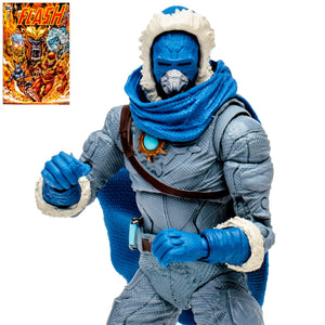 The Flash Captain Cold Page Punchers 7-Inch Scale Action Figure with The Flash Comic Book Maple and Mangoes