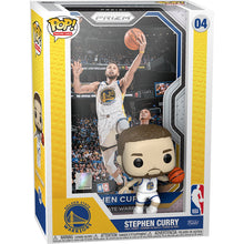 Load image into Gallery viewer, NBA Stephen Curry Pop! Trading Card Figure with Case

