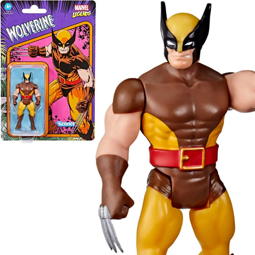 Marvel Legends Retro 375 Collection Wolverine 3 3/4-Inch Action Figure