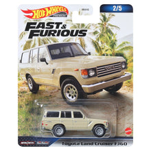 Load image into Gallery viewer, Hot Wheels Fast and Furious 2023 Mix 2 Vehicles Case of 5  Maple and Mangoes
