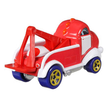 Load image into Gallery viewer, Mattel Hot Wheels Super Mario Red Yoshi Character Car
