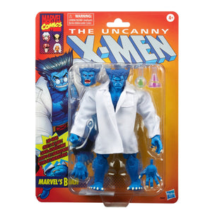 X-Men Retro Marvel Legends 6-Inch Beast Action Figure Maple and Mangoes