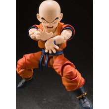 Load image into Gallery viewer, Dragon Ball Z Krillin Earth&#39;s Strongest Man S.H.Figuarts Action Figure Maple and Mangoes

