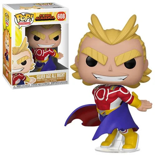 My Hero Academia All Might Silver Age Pop! Vinyl Figure Maple and Mangoes