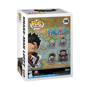  One Piece Snake Man Luffy Pop! Vinyl Figure Maple and Mangoes
