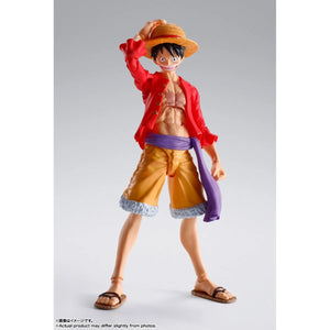 One Piece Monkey D. Luffy The Raid on Onigashima S.H.Figuarts Action Figure Maple and Mangoes