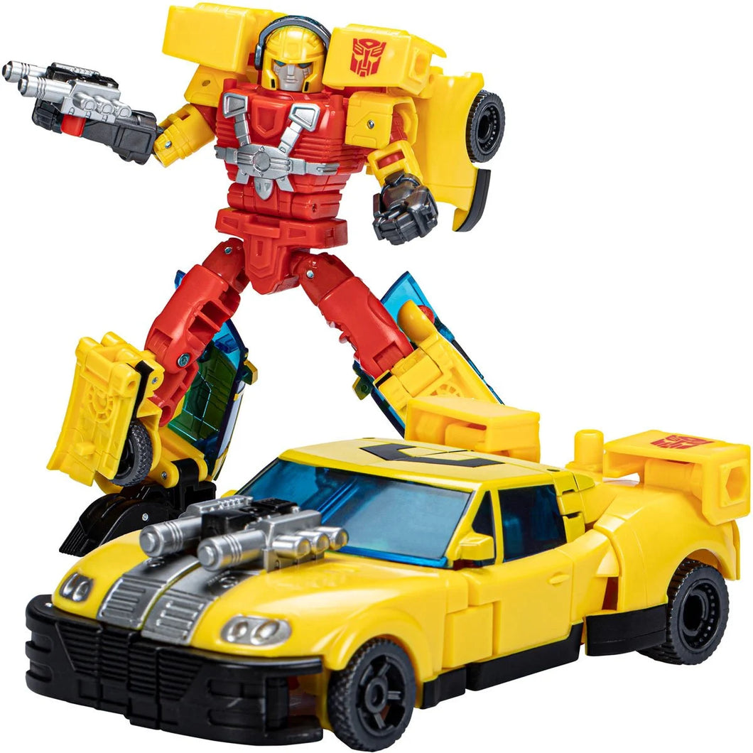 Transformers Generations Legacy Evolution Deluxe Armada Hot Shot Maple and Mangoes