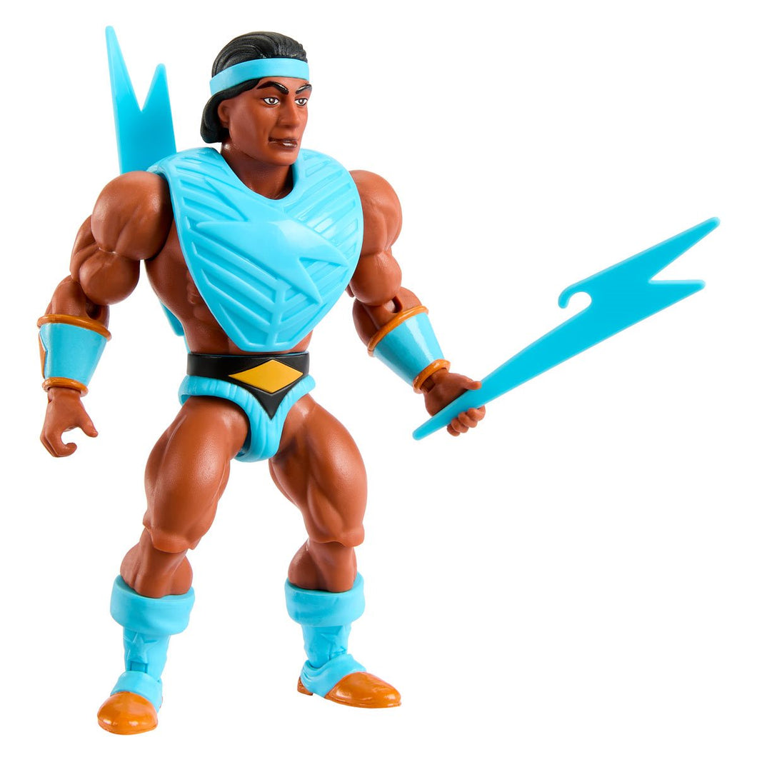 Masters of the Universe Origins Bolt Man Action Figure Maple and Mangoes