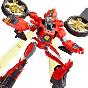 Transformers Earthspark Deluxe Twitch Maple and Mangoes