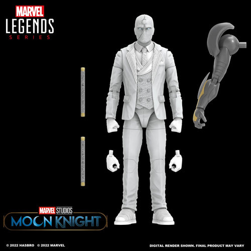 Avengers 2022 Marvel Legends Moon Knight Mr. Knight 6-Inch Action Figure