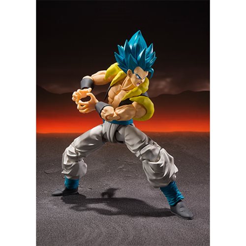 S.H.Figuarts Figures Dragon Ball Super: Broly -Super Saiyan God Super Saiyan Gogeta Maple and Mangoes