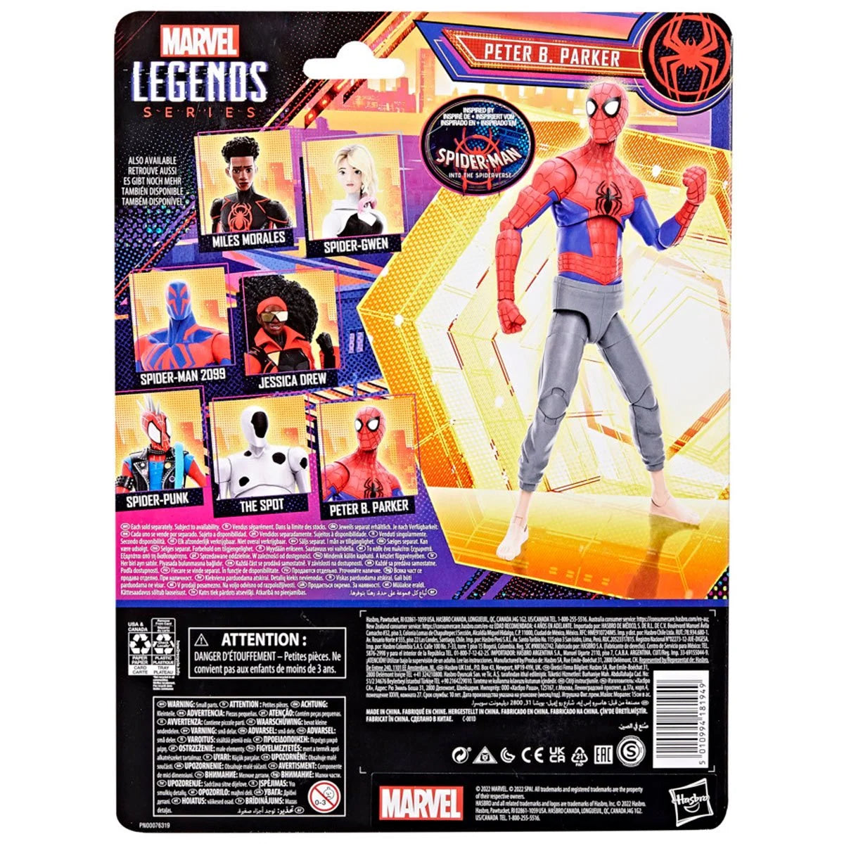 Marvel legends discount spider verse