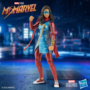 Avengers 2022 Marvel Legends Ms. Marvel 6-Inch Action Figure Maple and Mangoes
