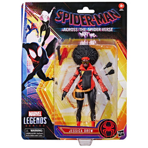 Spider-Man Across The Spider-Verse Marvel Legends Jessica Drew Spider-Woman 6-Inch Action Figure Maple and Mangoes