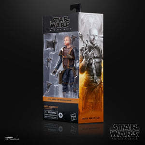 Star Wars The Black Series Migs Mayfeld 6-Inch Action Figure Maple and Mangoes