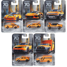 Load image into Gallery viewer, Matchbox 70th Anniversary Moving Parts Vehicles Set of 5 Maple and Mangoes
