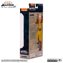 Load image into Gallery viewer, Avatar: The Last Airbender Aang Avatar State Gold Label 7-Inch Action Figure Maple and Mangoes
