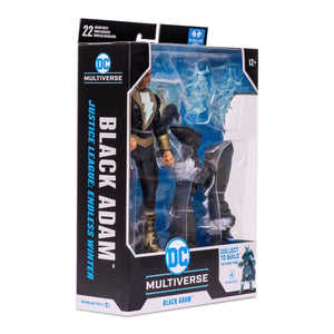 DC Build-A Wave 7 Endless Winter Black Adam 7-Inch Scale Action Figure