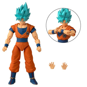 Dragon Ball Stars Super Saiyan Blue Goku Version 2 Action Figure Maple and Mangoes