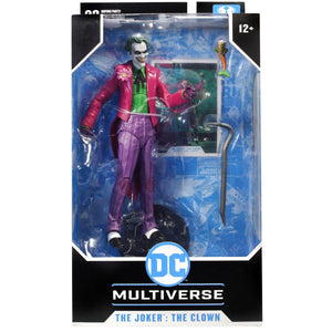 DC Multiverse Batman: Three Jokers Wave 1 The Joker: The Clown 7-Inch Scale Action Figure Maple and Mangoes