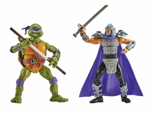 Teenage Mutant Ninja Turtles Classic Donatello vs. Shredder Action Figure 2-Pack Maple and Mangoes