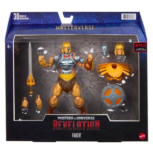 Masters of the Universe Masterverse Revelation Faker Action Figure Maple and Mangoes