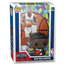 Load image into Gallery viewer, NBA Zion Williamson Mosaic Pop! Trading Card Figure Maple and Mangoes

