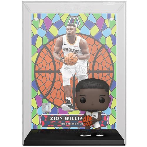 NBA Zion Williamson Mosaic Pop! Trading Card Figure Maple and Mangoes