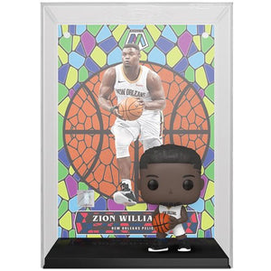 NBA Zion Williamson Mosaic Pop! Trading Card Figure Maple and Mangoes