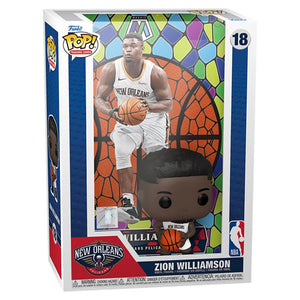 NBA Zion Williamson Mosaic Pop! Trading Card Figure Maple and Mangoes