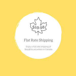 Flat Rate Shipping Fee to Anywhere in Canada