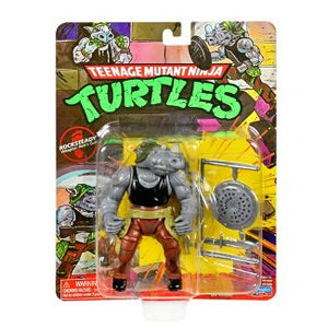 Playmates Teenage Mutant Ninja Turtles Rocksteady Action Figure Maple and Mangoes