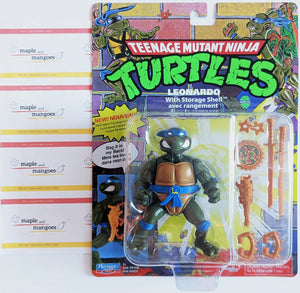 Playmates Teenage Mutant Ninja Turtles Classic with Storage Shells Set of 4 Maple and Mangoes