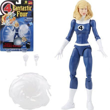 Load image into Gallery viewer, Fantastic Four Retro Marvel Legends Invisible Woman 6-Inch Action Figure

