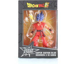 Load image into Gallery viewer, Dragon Ball Dragon Stars Super Saiyan Blue Kaio-ken x10 Goku Action Figure
