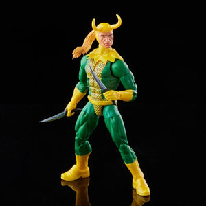Marvel Legends Retro Loki 6-Inch Action Figure Maple and Mangoes
