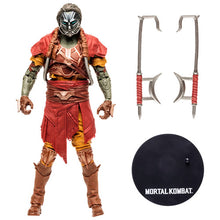 Load image into Gallery viewer, Mortal Kombat Wave 10 Kabal Rapid Red 7-Inch Scale Action Figure Maple and Mangoes
