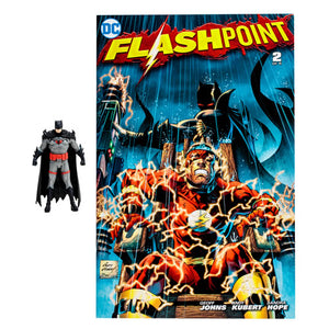 Flashpoint Batman Page Punchers 3-Inch Scale Action Figure with Flashpoint #2 Comic Book Maple and Mangoes