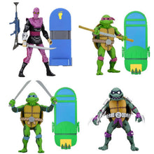 Load image into Gallery viewer, TMNT: Turtles in Time Wave 1 Set of 4 Figures  Maple and Mangoes
