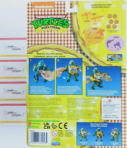 Playmates Teenage Mutant Ninja Turtles Classic Pizza Tossing Leonardo Maple and Mangoes