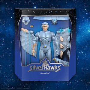 SilverHawks Ultimates Quicksilver 7-Inch Action Figure Maple and Mangoes