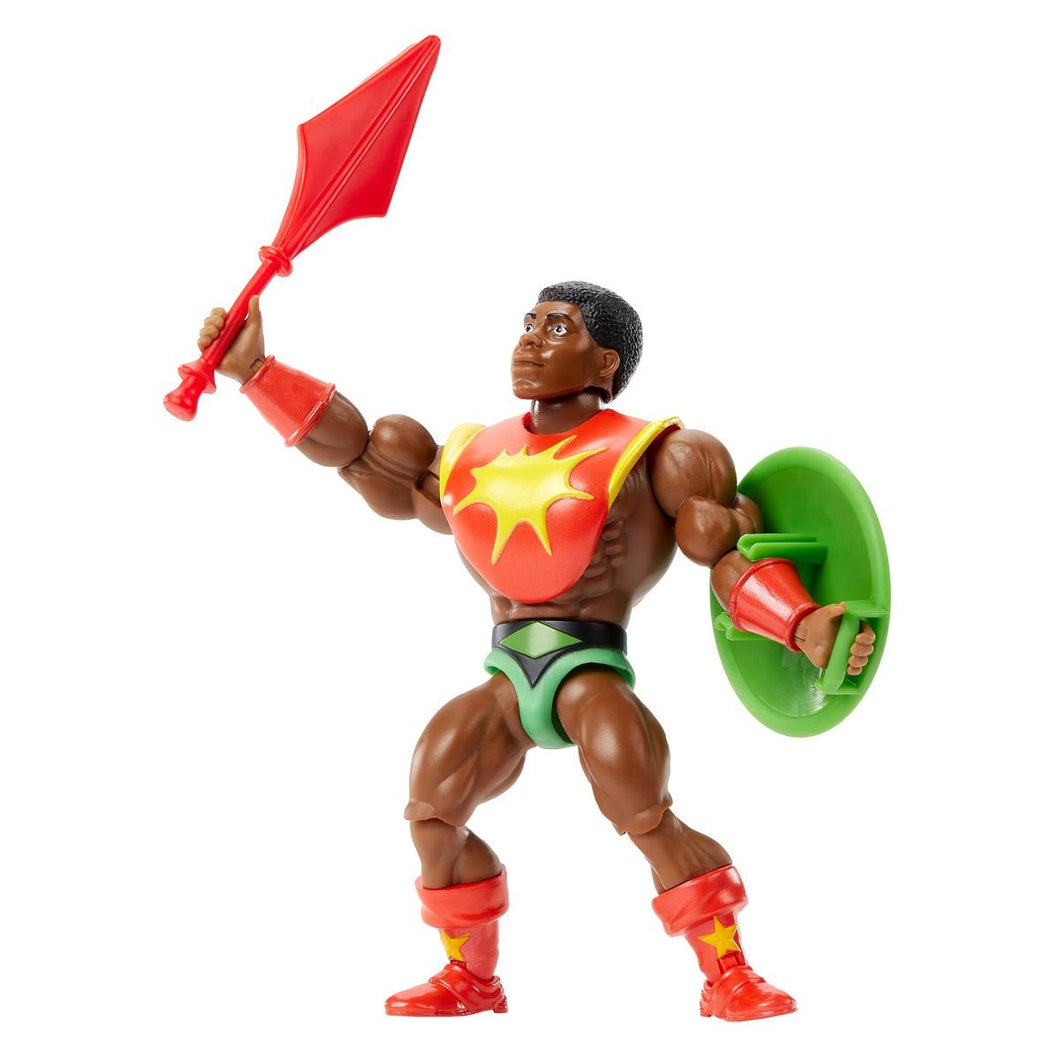 Masters of the Universe Origins Sun Man Action Figure Maple and Mangoes