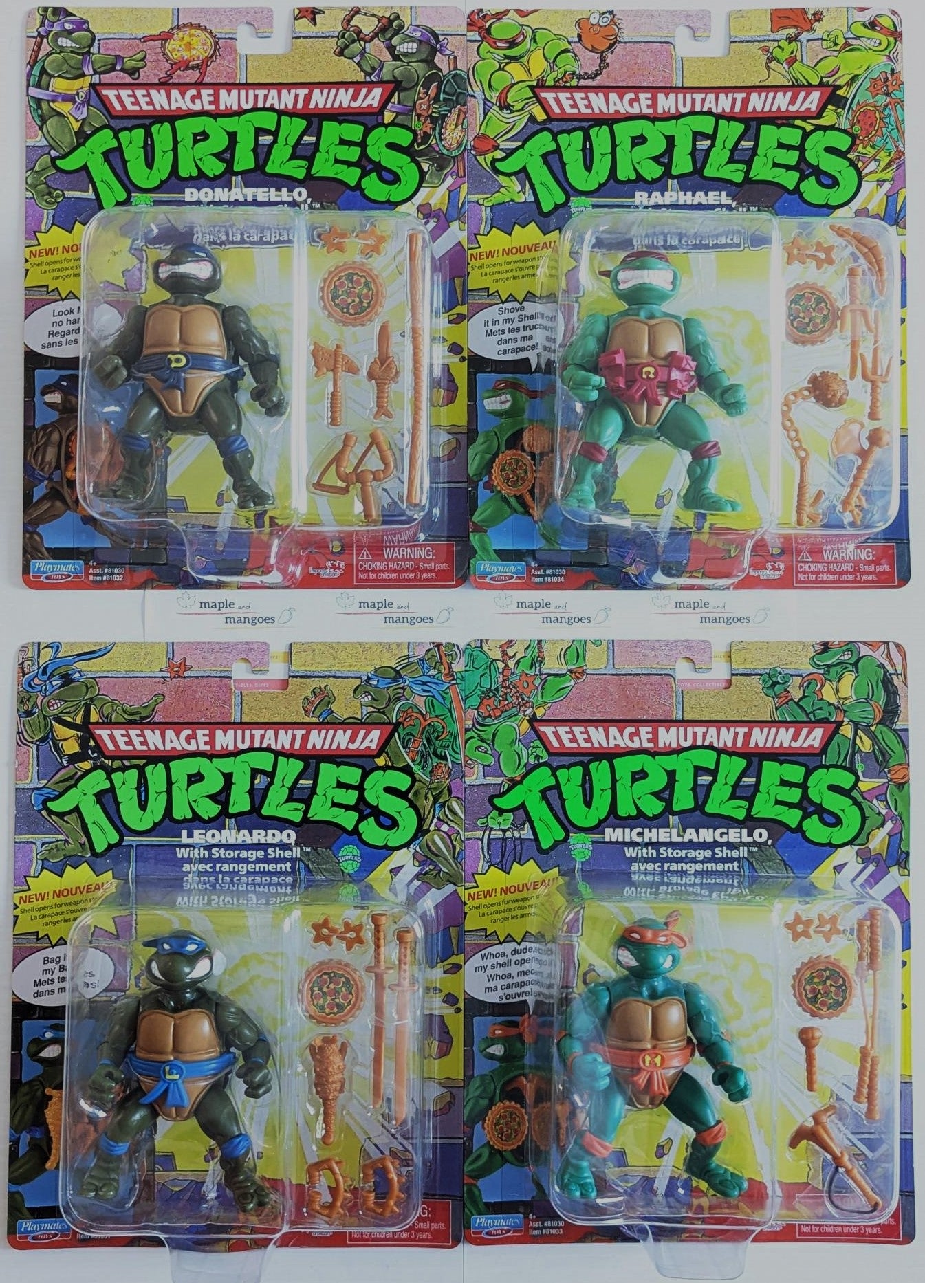 Hot 2010 Nickelodeon Teenage Mutant Ninja Turtles Classic Collection Set