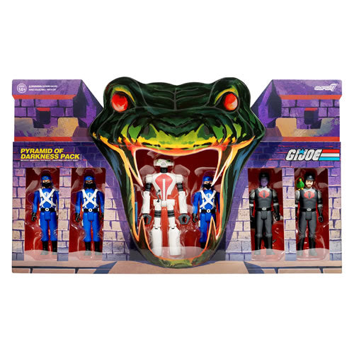  Super7 - G.I. Joe ReAction Figures - Snakelings Box Set (SDCC 2022 Exclusive) Maple and Mangoes