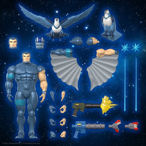 SilverHawks Ultimates Steelwill 7-Inch Action Figure Maple and Mangoes