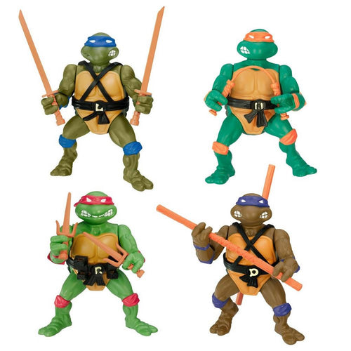 Playmates Teenage Mutant Ninja Turtles Classic Set of 4 Maple and MangoesPlaymates Teenage Mutant Ninja Turtles Classic Set of 4