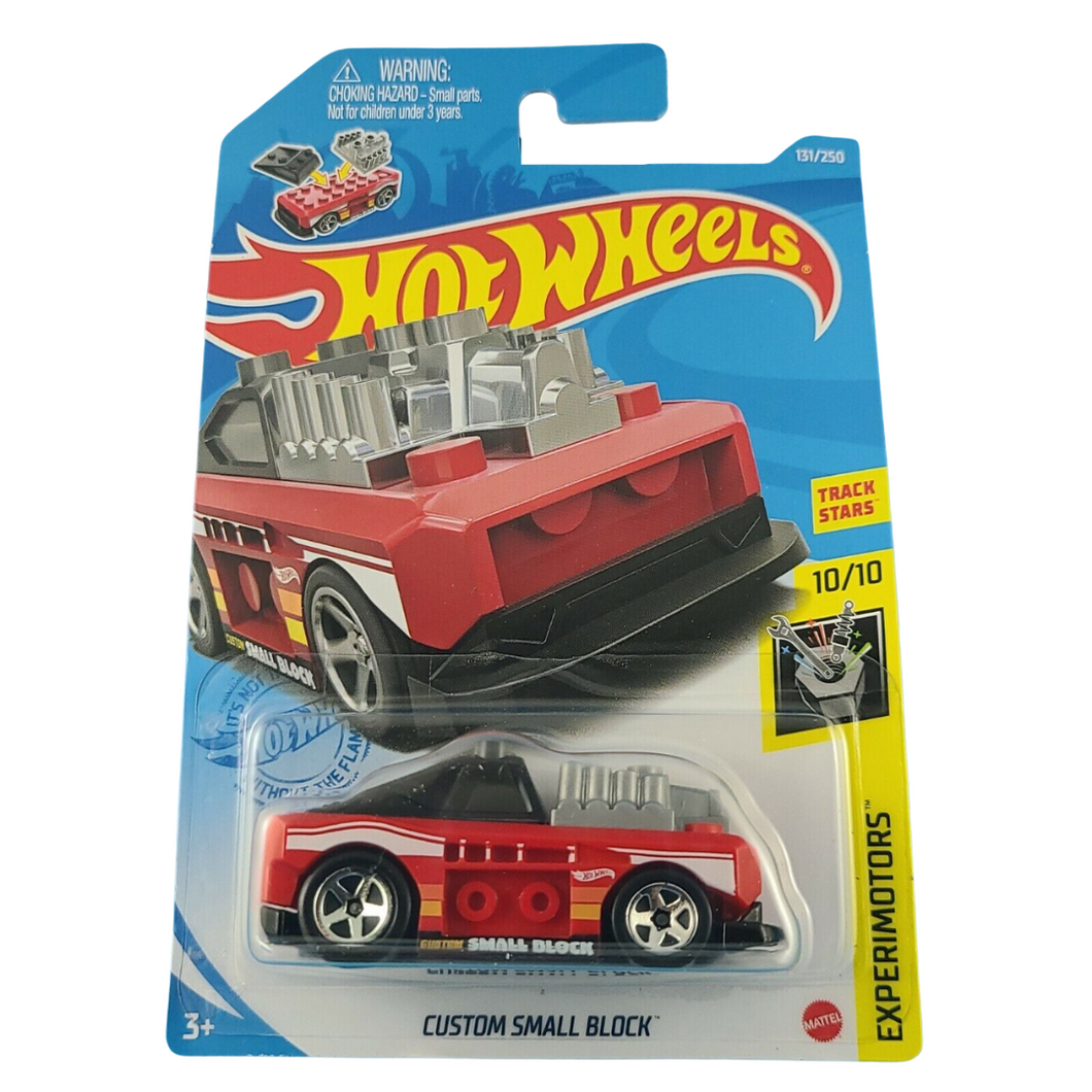 2021 Hot Wheels Custom Small Block SPECIAL FEATURES-Best For Track Maple and Mangoes