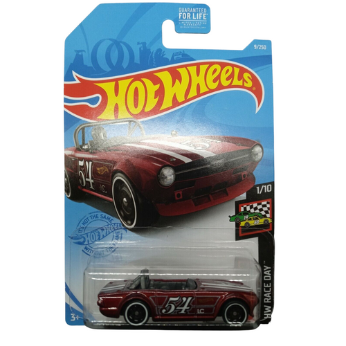 Hot Wheels - 2021 HW Race Day 1/10 Triumph TR6 9/250 red Maple and Mangoes