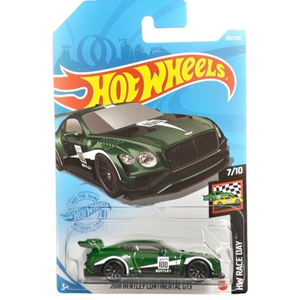2021 Hot Wheels Mainline 2018 🇬🇧Bentley Continantal GT3 133/250. HW Race Day Maple and Mangoes