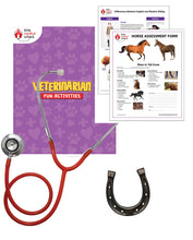 Load image into Gallery viewer, Veterinarian Horse Activity Set
